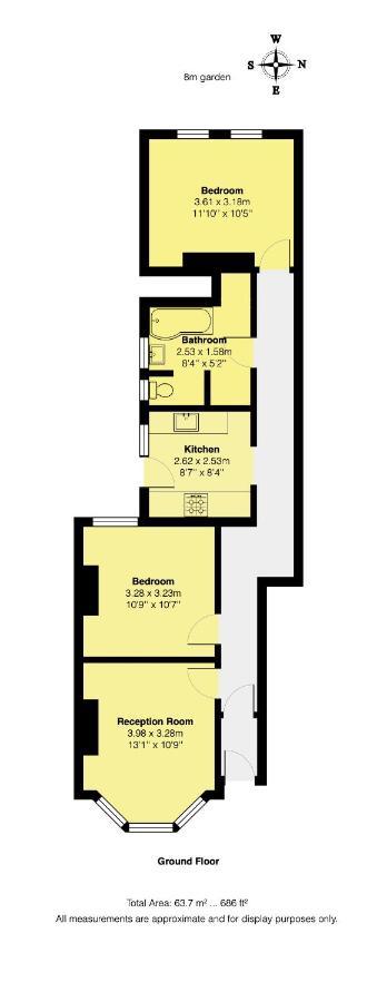 Beautifully Modern 2-Bed Apartment W/Garden Londyn Zewnętrze zdjęcie